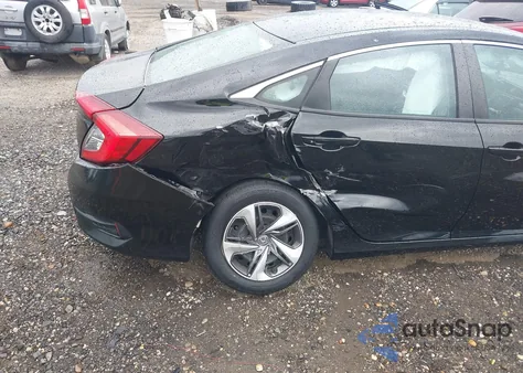 2020 Honda Civic Lx z USA, uszkodzony, nr VIN 19XFC2F6XLE215437